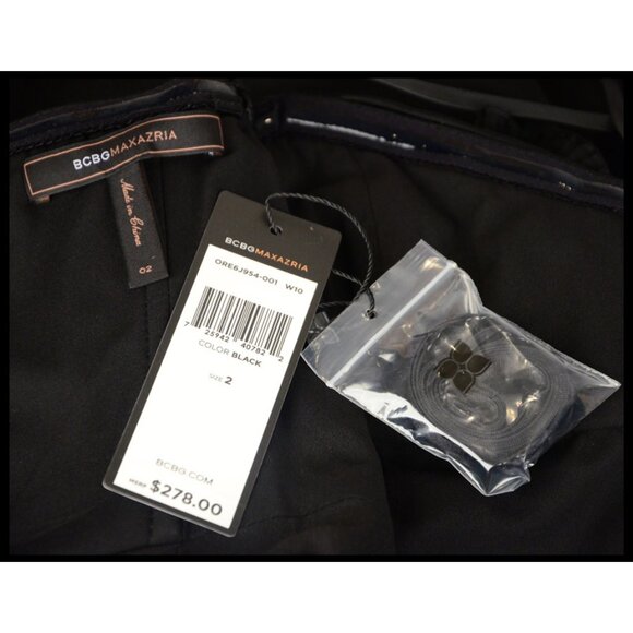 BCBG BCBGMAXAZRIA DRESS STRAPLESS RUFFLED BUST NWT sz 6 - Picture 8 of 11